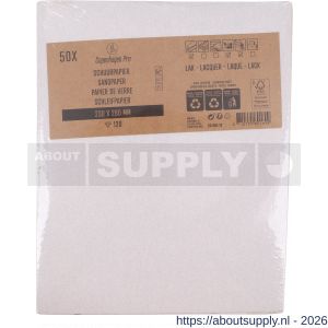 Copenhagen Pro schuurpapier lak K120 set 50 vel - S50401933 - afbeelding 2
