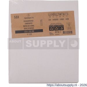 Copenhagen Pro schuurpapier lak K320 set 50 vel - S50401939 - afbeelding 2