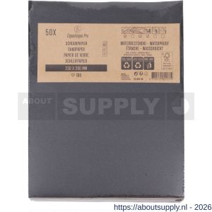 Copenhagen Pro schuurpapier waterproof K180 set 50 vel - S50401951 - afbeelding 2