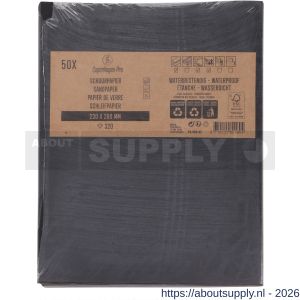 Copenhagen Pro schuurpapier waterproof K320 set 50 vel - S50401954 - afbeelding 2