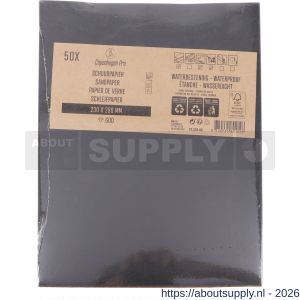 Copenhagen Pro schuurpapier waterproof K600 set 50 vel - S50401956 - afbeelding 2