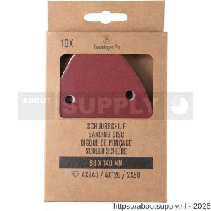 Copenhagen Pro schuurschijf 98x140 mm 3 assorti set 10 stuks - S50402316 - afbeelding 2