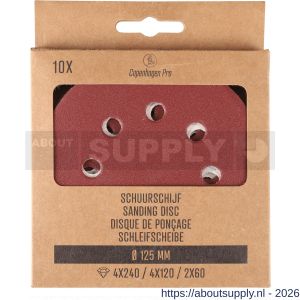 Copenhagen Pro schuurschijf 125 mm 3 assorti set 10 stuks - S50402317 - afbeelding 2
