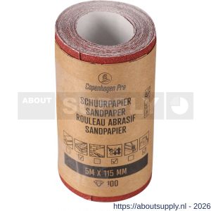 Copenhagen Pro schuurrol droog K100 11,5 cm x 5 m - S50401947 - afbeelding 2