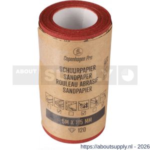 Copenhagen Pro schuurrol droog K120 11,5 cm x 5 m - S50401948 - afbeelding 2