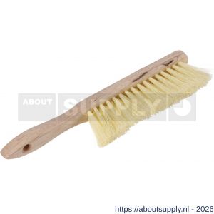 Copenhagen Pro behangborstel 29,5x3 cm wit kunstvezel FSC houten handvat - S50401482 - afbeelding 1