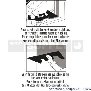 Copenhagen Pro behangaandrukker-schilderslineaal - S50401479 - afbeelding 2