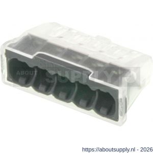 Q-Link lasklem 5-polig 1.0-2.5 mm2 set 20 stuks - S50401103 - afbeelding 1