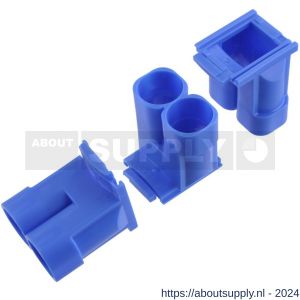 Haf spruitstuk multi 2x diameter 5/8-3/4 inch blauw set 3 stuks - S50401007 - afbeelding 1
