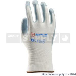 Glove On Grey Touch handschoen maaty 9 L grijs - S50400073 - afbeelding 1