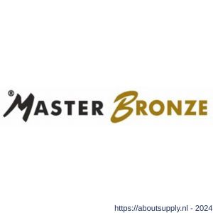Master Bronze 8010605 blokwitter muurverf 4x14 cm kunststof - S50400170 - afbeelding 2
