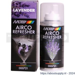MoTip airco onderhoudsspray Car Care Airco Refresher Lavender 150 ml - Y50702488 - afbeelding 1