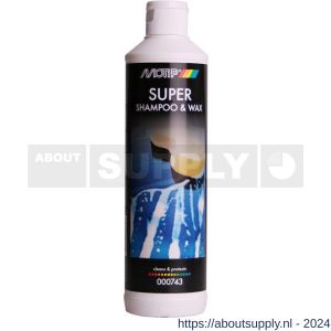 MoTip Car Care autoschampoo Super Shampoo And Wax 500 ml - Y50702414 - afbeelding 1