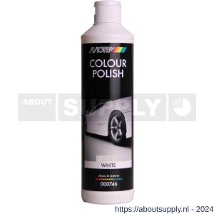 MoTip conditioneringsvloeistof Car Care Colour Polish polijstmiddel White wit 500 ml - Y50702508 - afbeelding 1