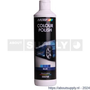 MoTip conditioneringsvloeistof Car Care Colour Polish polijstmiddel Blue blauw 500 ml - Y50702510 - afbeelding 1