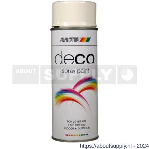 MoTip Colourspray lakspray dekkend hoogglans RAL 5002 ultramarijn blauw 400 ml - Y50703223 - afbeelding 1