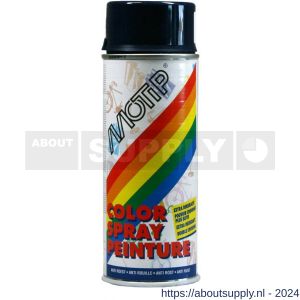 MoTip Colourspray lakspray dekkend hoogglans RAL 5011 staalblauw 400 ml - Y50703226 - afbeelding 1