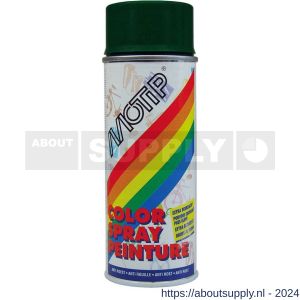 MoTip Colourspray lakspray dekkend hoogglans RAL 6011 reseda groen 400 ml - Y50703236 - afbeelding 1