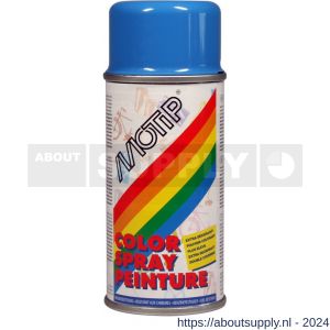 MoTip Colourspray lakspray dekkend hoogglans RAL 5015 hemelsblauw 150 ml - Y50703228 - afbeelding 1