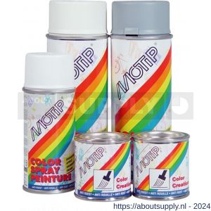 MoTip Colourspray grondverf primer White wit spuitbus 150 ml - Y50702710 - afbeelding 1