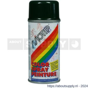 MoTip Colourspray lakspray dekkend hoogglans RAL 6002 bladgroen 150 ml - Y50703231 - afbeelding 1