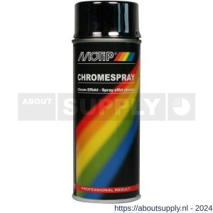 MoTip lakverf dekkend chroomlak Chroomspray 400 ml - Y50703192 - afbeelding 1
