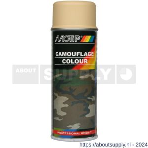 MoTip lakverf dekkend Camouflagelak RAL 1001 beige zijdeglans 400 ml - Y50703179 - afbeelding 1