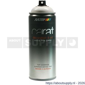 MoTip lakspray Carat hoogglans Pure White zuiver wit 400 ml - Y50703554 - afbeelding 1