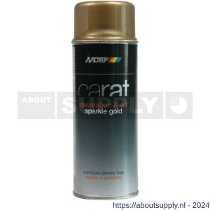 MoTip sparkling glitterspray Carat Sparkle Gold 400 ml - Y50703556 - afbeelding 1