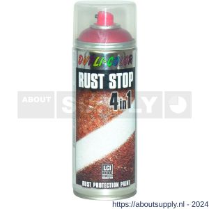 Dupli-Color roestbeschermingslak Rust Stop RAL 3002 karmijnrood 400 ml - Y50702704 - afbeelding 1