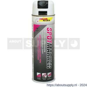 Colormark Spotmarker non-fluo wit 500 ml - Y50703684 - afbeelding 1