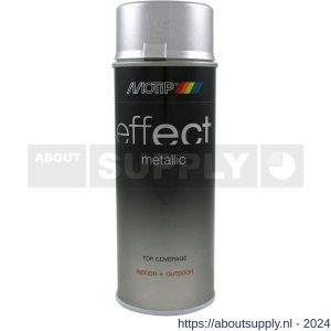 MoTip lakspray dekkend Deco Effect Silver Effect zilver effect hoogglans 400 ml - Y50703270 - afbeelding 1