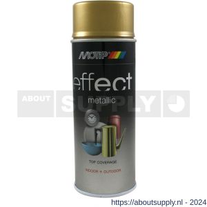 MoTip lakspray dekkend Deco Effect metallic Gold Briljant 400 ml - Y50703262 - afbeelding 1