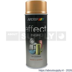 MoTip lakspray dekkend Deco Effect metallic Antique Gold antiek goud hoogglans 400 ml - Y50703258 - afbeelding 1