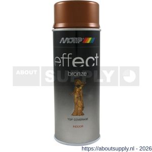 MoTip bronslak spray Deco Effect Colourspray Antique Gold antiek goud 400 ml - Y50703559 - afbeelding 1