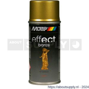 MoTip bronslak spray Deco Effect Bronze Gold goud 150 ml - Y50703558 - afbeelding 1
