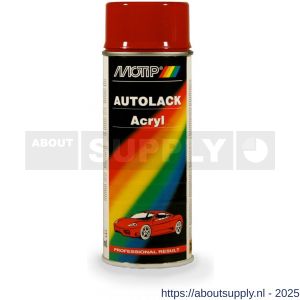 MoTip autoreparatielak spray Kompakt rood hoogglans spuitbus 400 ml - Y50702115 - afbeelding 1