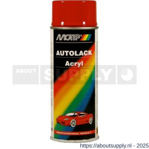 MoTip autoreparatielak spray Kompakt rood hoogglans spuitbus 400 ml - Y50702126 - afbeelding 1
