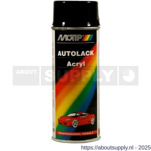 MoTip autoreparatielak spray Kompakt zwart metallic spuitbus 400 ml - Y50702350 - afbeelding 1