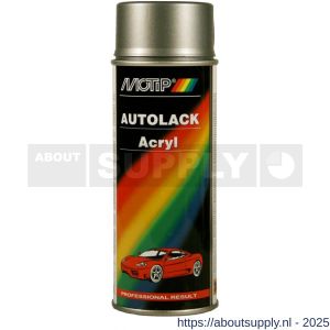 MoTip autoreparatielak spray Kompakt zilver metallic spuitbus 400 ml - Y50702298 - afbeelding 1
