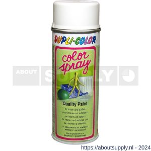 Dupli-Color lakspray Colorspray RAL 9010 helder wit mat 400 ml - Y50702882 - afbeelding 1