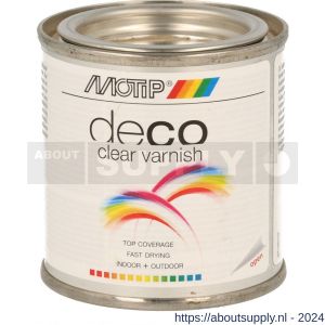 MoTip Colourspray blanke lak Clear Varnish Alkyd SM tranparant 100 cc - Y50702730 - afbeelding 1