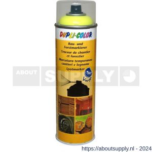 Dupli-Color markeerspray Spotmarker fluor geel 500 ml - Y50703695 - afbeelding 1