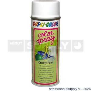 Dupli-Color lakspray Colorspray RAL 9016 verkeers wit hoogglans 400 ml - Y50702881 - afbeelding 1