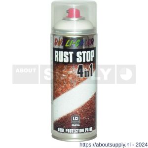 Dupli-Color roestbeschermingslak Rust Stop RAL 9006 wit aluminium 400 ml - Y50702697 - afbeelding 1