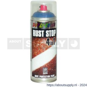 Dupli-Color roestbeschermingslak Rust Stop RAL 5010 enzianblauw 400 ml - Y50702691 - afbeelding 1
