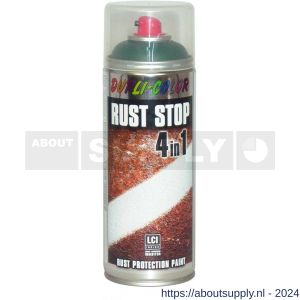 Dupli-Color roestbeschermingslak Rust Stop RAL 6005 mosgroen 400 ml - Y50702694 - afbeelding 1
