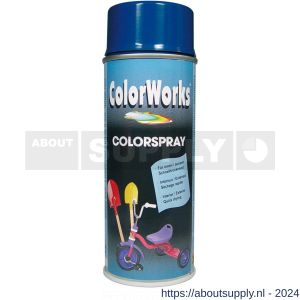 ColorWorks lakverf Colorspray royal blue RAL 5002 400 ml - Y50702744 - afbeelding 1