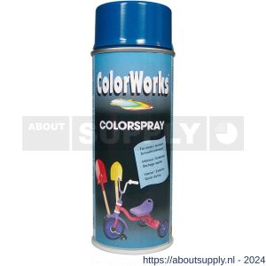 ColorWorks lakverf Colorspray enzian blue RAL 5010 400 ml - Y50702745 - afbeelding 1