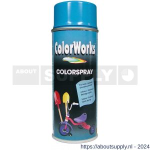 ColorWorks lakverf Colorspray sky blue RAL 5015 400 ml - Y50702746 - afbeelding 1